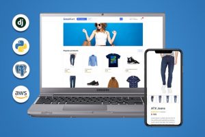 Django Ecommerce | Build Advanced Django Web Application Build Django eCommerce website with a lot of advanced custom functionalities, RDS Postgres and deploy it on Amazon AWS