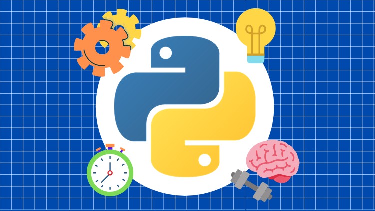 Python Exercises for Beginners: Solve 100+ Coding Challenges Practice your Python Skills with 100+ Python Exercises and Check your Solutions with Step-by-Step Video Explanations.