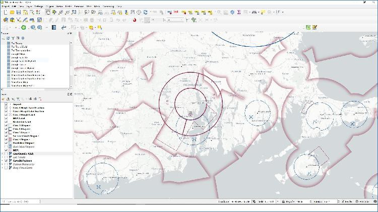 GIS for Drone Pilots using QGIS (w/ Airspace Data Template)