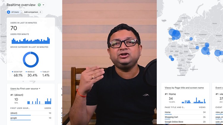 Google Analytics 4 Overview in One Hour