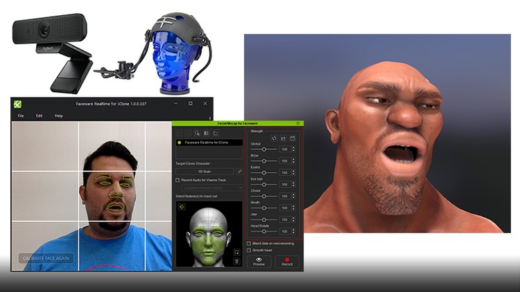 Generate 3D Facial Animations: Motion Capture for Everyone - Free Udemy Courses