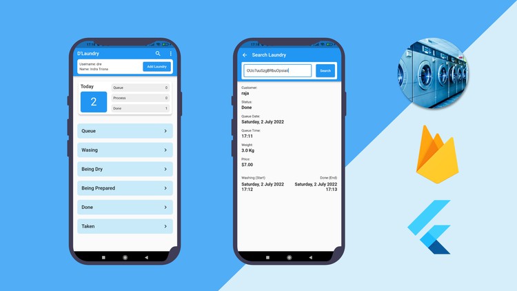 Learn How To Create A Laundry App Using Flutter & Firebase