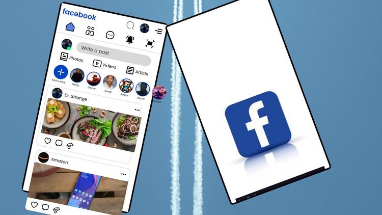 Facebook App Redesign Using Figma - Free Udemy Courses