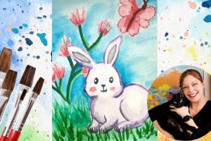 How to Paint a Cute Rabbit Using Watercolor for Beginner Art - Free Udemy Courses