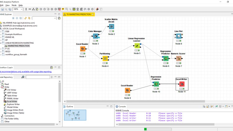 Machine Learning with Knime for Managers without programming - Free Udemy Courses