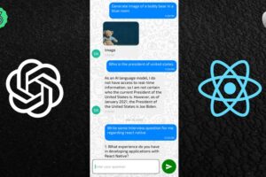 ChatGPT & React Native - Build Android & IOS Chatbots